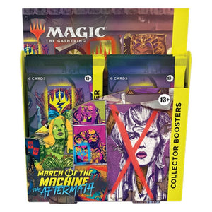 Wizards of the Coast Trading Card Games Magic: The Gathering - March of the Machine - The Aftermath - Epilogue Collector Booster Box (12) (Preorder 12/05 release)