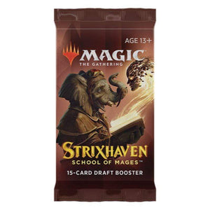 Wizards of the Coast Trading Card Games Magic: The Gathering - Strixhaven Draft Booster