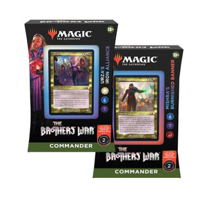 Wizards of the Coast Trading Card Games Magic: The Gathering - The Brothers War - Commander Decks (Assorted) (18/11 release)