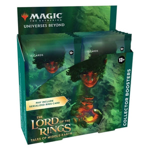 Wizards of the Coast Trading Card Games Magic: The Gathering - The Lord of the Rings - Tales of Middle-Earth - Collector Booster Box (12) + Box Topper (23/06/23 release)