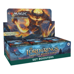 Wizards of the Coast Trading Card Games Magic: The Gathering - The Lord of the Rings - Tales of Middle-Earth - Set Booster Box (30) + Box Topper (23/06/23 release)