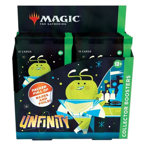 Wizards of the Coast Trading Card Games Magic: The Gathering - Unfinity - Collector Booster Box (12)  + Box Topper (07/10 release)