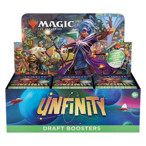 Wizards of the Coast Trading Card Games Magic: The Gathering - Unfinity - Draft Booster Box (36)  + Box Topper (07/10 release)