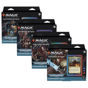 Wizards of the Coast Trading Card Games Magic: The Gathering - Warhammer 40k - Commander Decks - Regular (12/08 release)