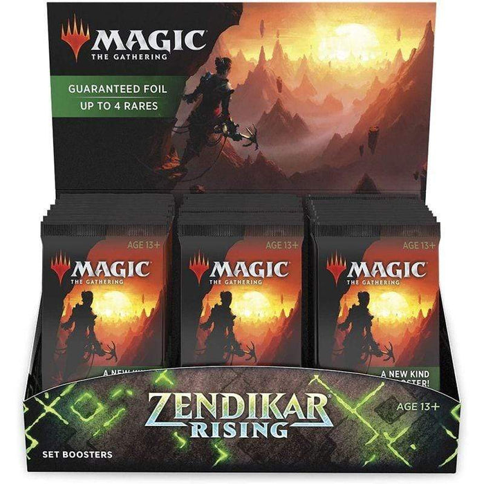 Magic: The Gathering - Zendikar Rising Set Booster Box (30) + Box Topper
