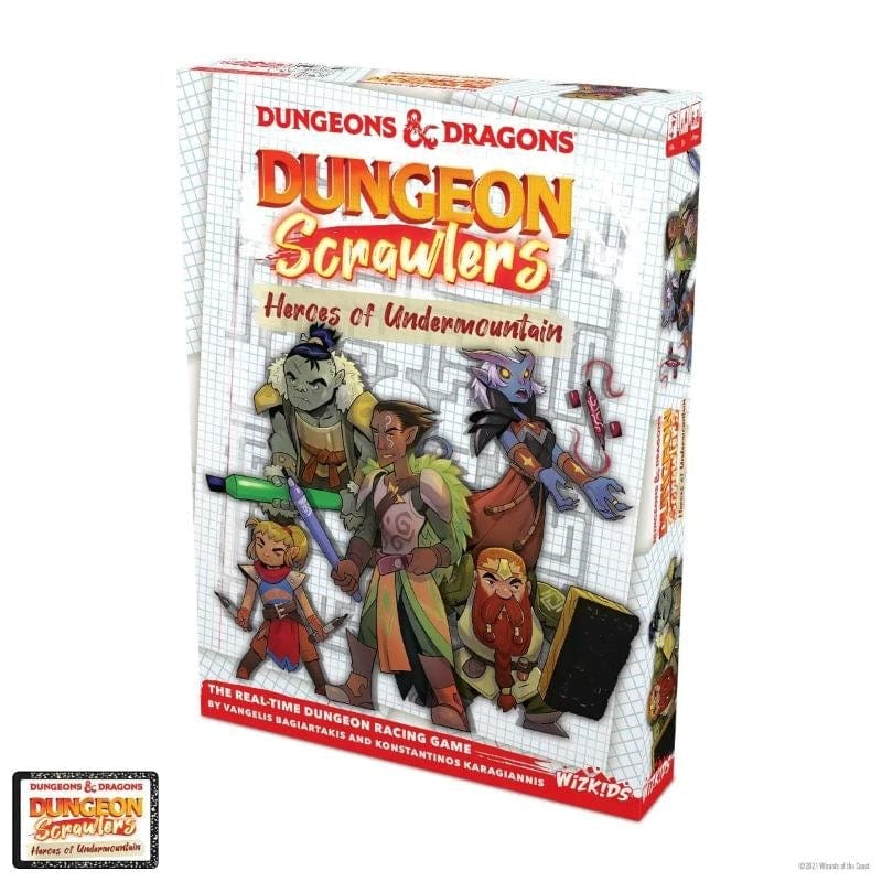 WizKids Board & Card Games D&D - Dungeon Scrawlers - Heroes of Undermountain