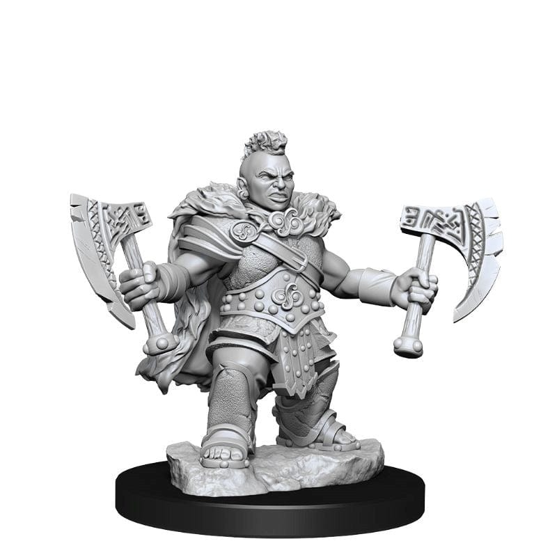 WizKids Miniatures D&D Frameworks Dwarf Barbarian Female