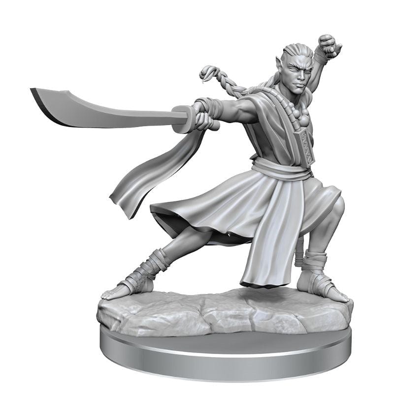 WizKids Miniatures D&D Frameworks Elf Monk Male