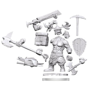 WizKids Miniatures D&D Frameworks Orc Barbarian Male