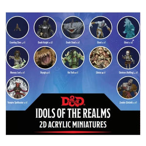 WizKids Miniatures D&D Idols of the Realms Boneyard 2D Set 1