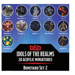 WizKids Miniatures D&D Idols of the Realms Boneyard 2D Set 2