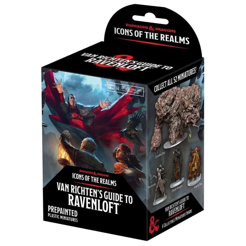 WizKids Miniatures D&D Miniatures - Icons of the Realms - Blind Booster - Van Richtenâs Guide to Ravenloft (02/03 Release)