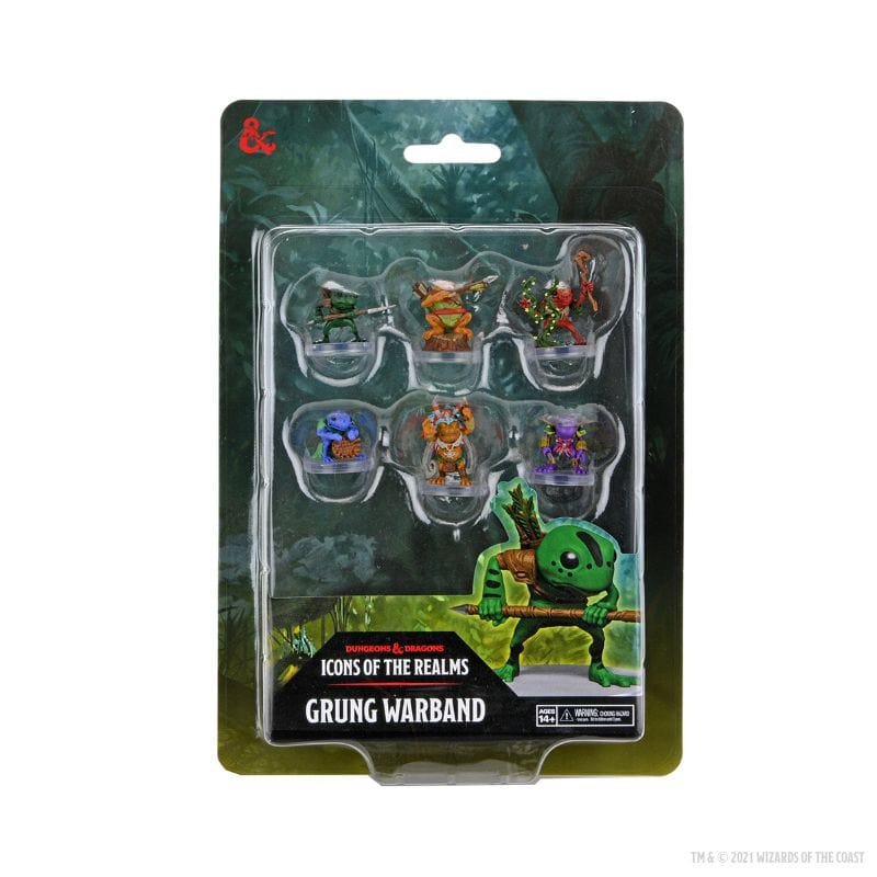 WizKids Miniatures D&D Miniatures - Icons of the Realms - Grung Warband