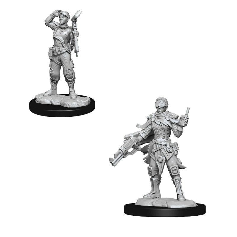 WizKids Miniatures Starfinder - Deep Cuts Unpainted Miniatures - Human Mechanic