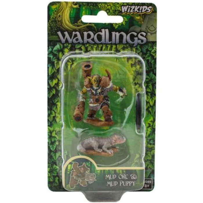 Wizkids Painted Miniatures - Wardlings - Mud Orc and Mud Puppy