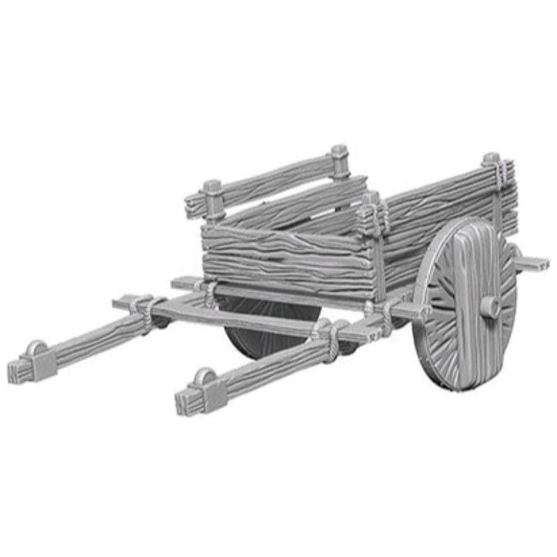 WizKids Miniatures Wizkids Unpainted Miniatures - Deep Cuts - 2 Wheel Cart