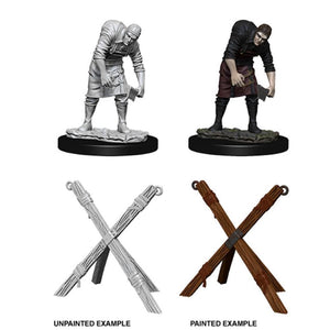 WizKids Miniatures Wizkids Unpainted Miniatures - Deep Cuts - Assistant & Torture Cross