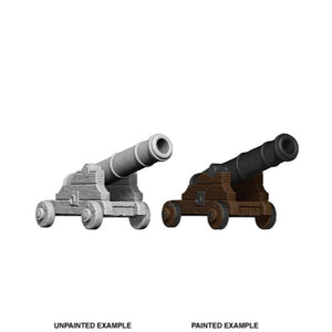 WizKids Miniatures Wizkids Unpainted Miniatures - Deep Cuts - Cannons