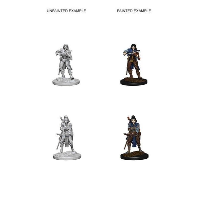 WizKids Miniatures Wizkids Unpainted Miniatures - Deep Cuts - Elf Female Bard
