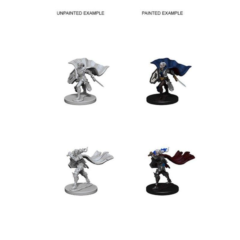 WizKids Miniatures Wizkids Unpainted Miniatures - Deep Cuts - Elf Female Paladin