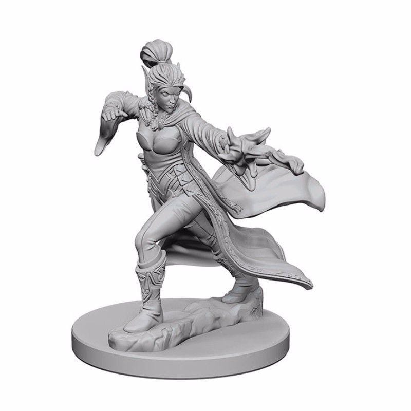 WizKids Miniatures Wizkids Unpainted Miniatures - Deep Cuts - Elf Female Sorcerer