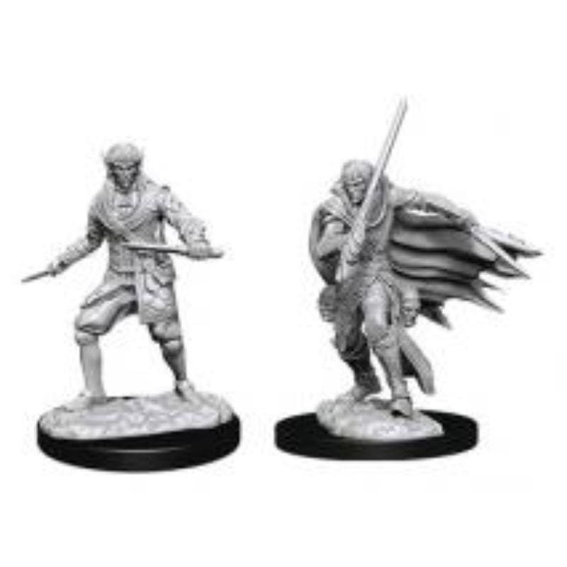WizKids Miniatures Wizkids Unpainted Miniatures - Deep Cuts - Elf Male Rogue