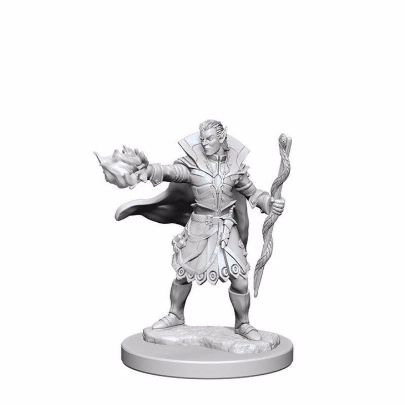 WizKids Miniatures Wizkids Unpainted Miniatures - Deep Cuts - Elf Male Sorcerer