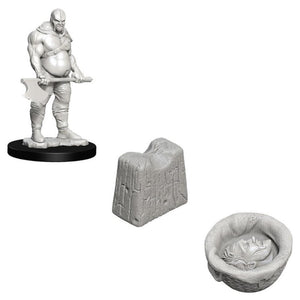 WizKids Miniatures Wizkids Unpainted Miniatures - Deep Cuts - Executioner & Chopping Block