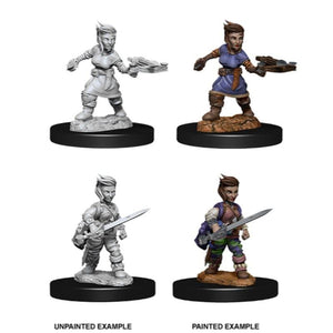 Wizkids Miniatures Wizkids Unpainted Miniatures - Deep Cuts - Female Halfling Rogue