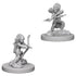 WizKids Miniatures Wizkids Unpainted Miniatures - Deep Cuts - Gnome Female Rogue