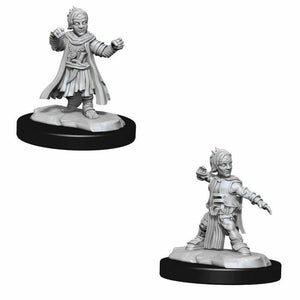 WizKids Miniatures Wizkids Unpainted Miniatures - Deep Cuts - Halfing Monk Male