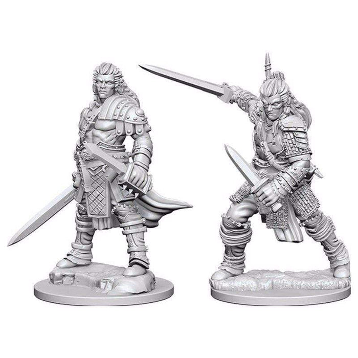 Wizkids Unpainted Miniatures - Deep Cuts - Human Male Fighter