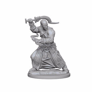 WizKids Miniatures Wizkids Unpainted Miniatures - Deep Cuts - Human Male Monk