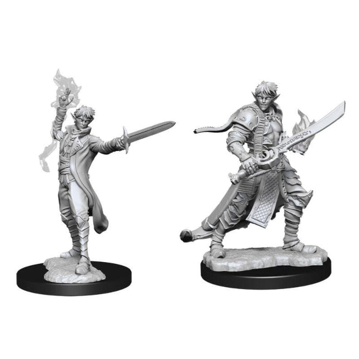 Wizkids Unpainted Miniatures - Deep Cuts - Male Elf Magus