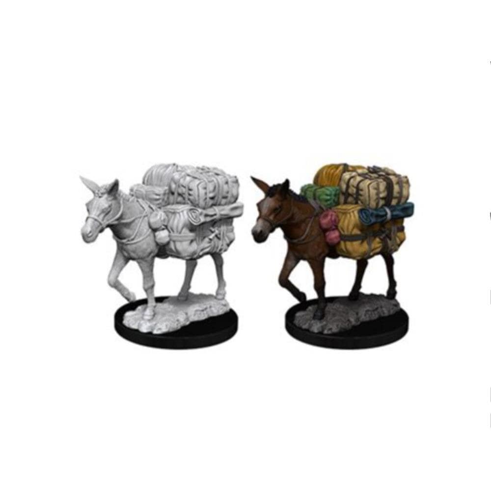 WizKids Miniatures Wizkids Unpainted Miniatures - Deep Cuts - Pack Mule