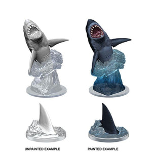 WizKids Miniatures Wizkids Unpainted Miniatures - Deep Cuts - Shark