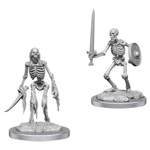 WizKids Miniatures Wizkids Unpainted Miniatures - Deep Cuts -Skeletons