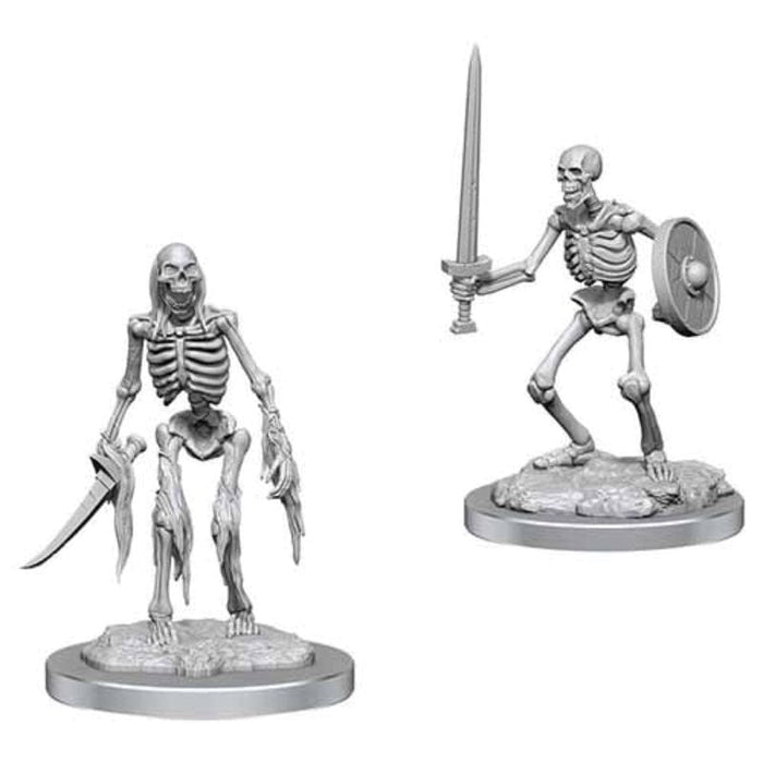 Wizkids Unpainted Miniatures - Deep Cuts - Skeletons