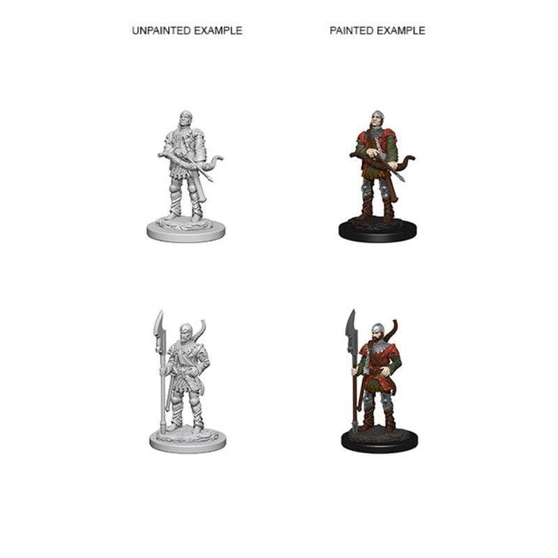 WizKids Miniatures Wizkids Unpainted Miniatures - Deep Cuts - Town Guard