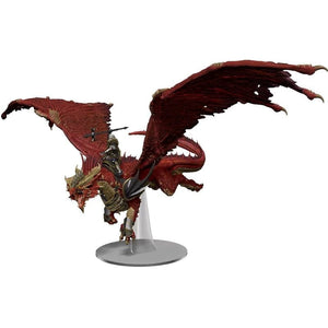 WizKids Miniatures Wizkids Unpainted Miniatures - Icons of the Realm - Dragonlance Kensaldi On Red Dragon (March 2023 Release)