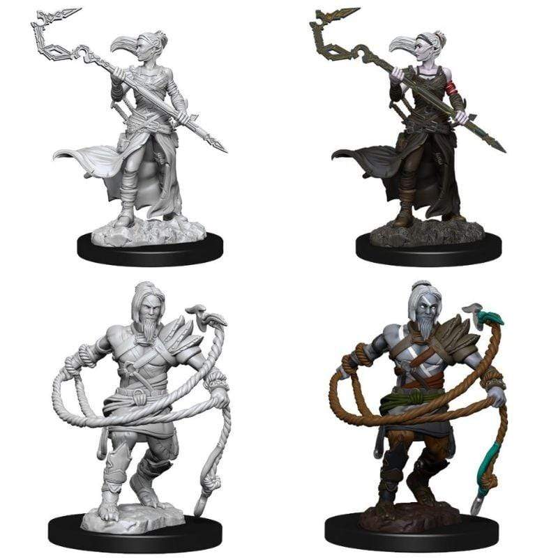 WizKids Miniatures Wizkids Unpainted Miniatures - MtG - Stoneforge Mystic & Kor Hookmaster (Fighter, Rogue, Wizard)