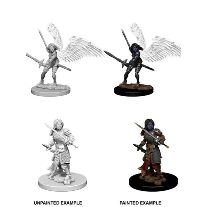 Wizkids Unpainted Miniatures - Nolzur's - Aasimar Female Paladin