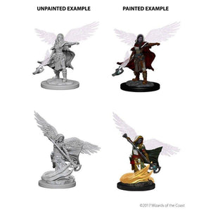 WizKids Miniatures Wizkids Unpainted Miniatures - Nolzur's - Aasimar Female Wizard