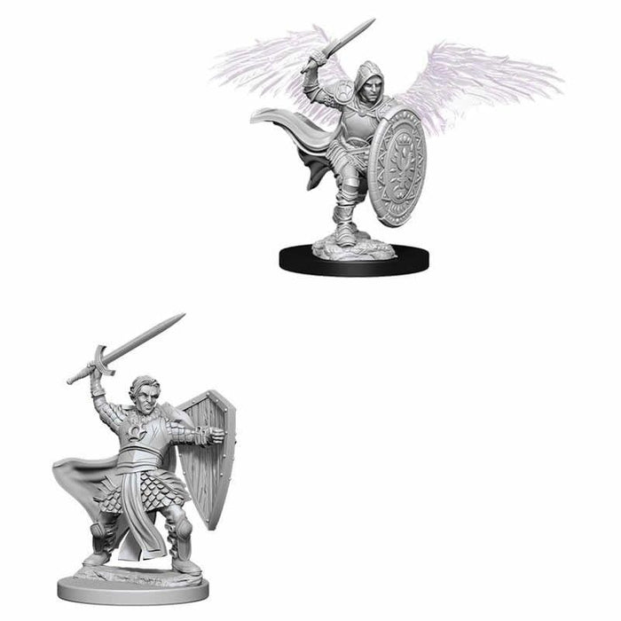 Wizkids Unpainted Miniatures - Nolzur's - Aasimar Male Paladin