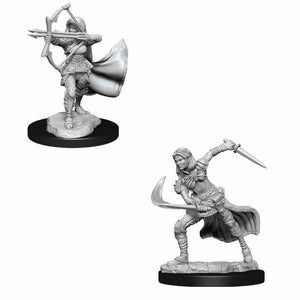 WizKids Miniatures Wizkids Unpainted Miniatures - Nolzur's - Air Genasi Female