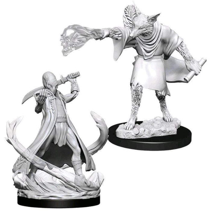 Wizkids Unpainted Miniatures - Nolzur's - Arcanaloth and Ultroloth