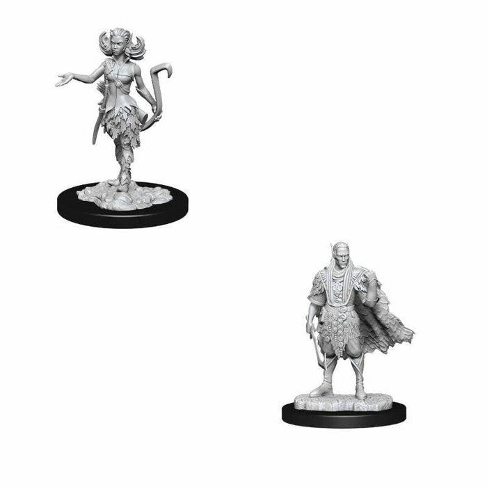 Wizkids Unpainted Miniatures - Nolzur’s - Autumn Eladrin and Summer Eladrin