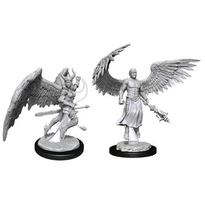 WizKids Miniatures Wizkids Unpainted Miniatures - Nolzur's - Deva & Erinyes