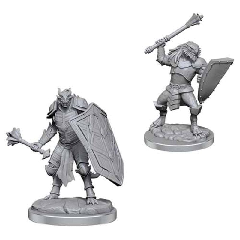 WizKids Miniatures Wizkids Unpainted Miniatures - Nolzur's - Dragonborn Clerics