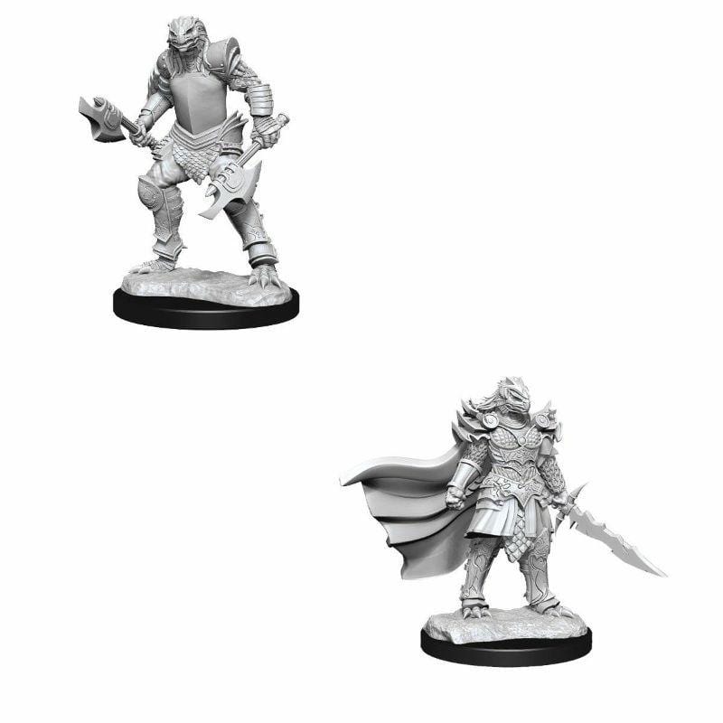WizKids Miniatures Wizkids Unpainted Miniatures -Â Nolzurâs - Dragonborn Fighter Female